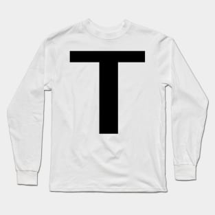 Greek Letter Tau Long Sleeve T-Shirt